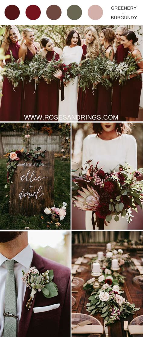 moody burgundy wedding ideas.